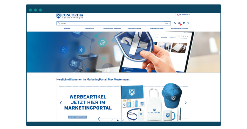 Fast and consistent local marketing for Concordia Versicherungs-Gesellschaft