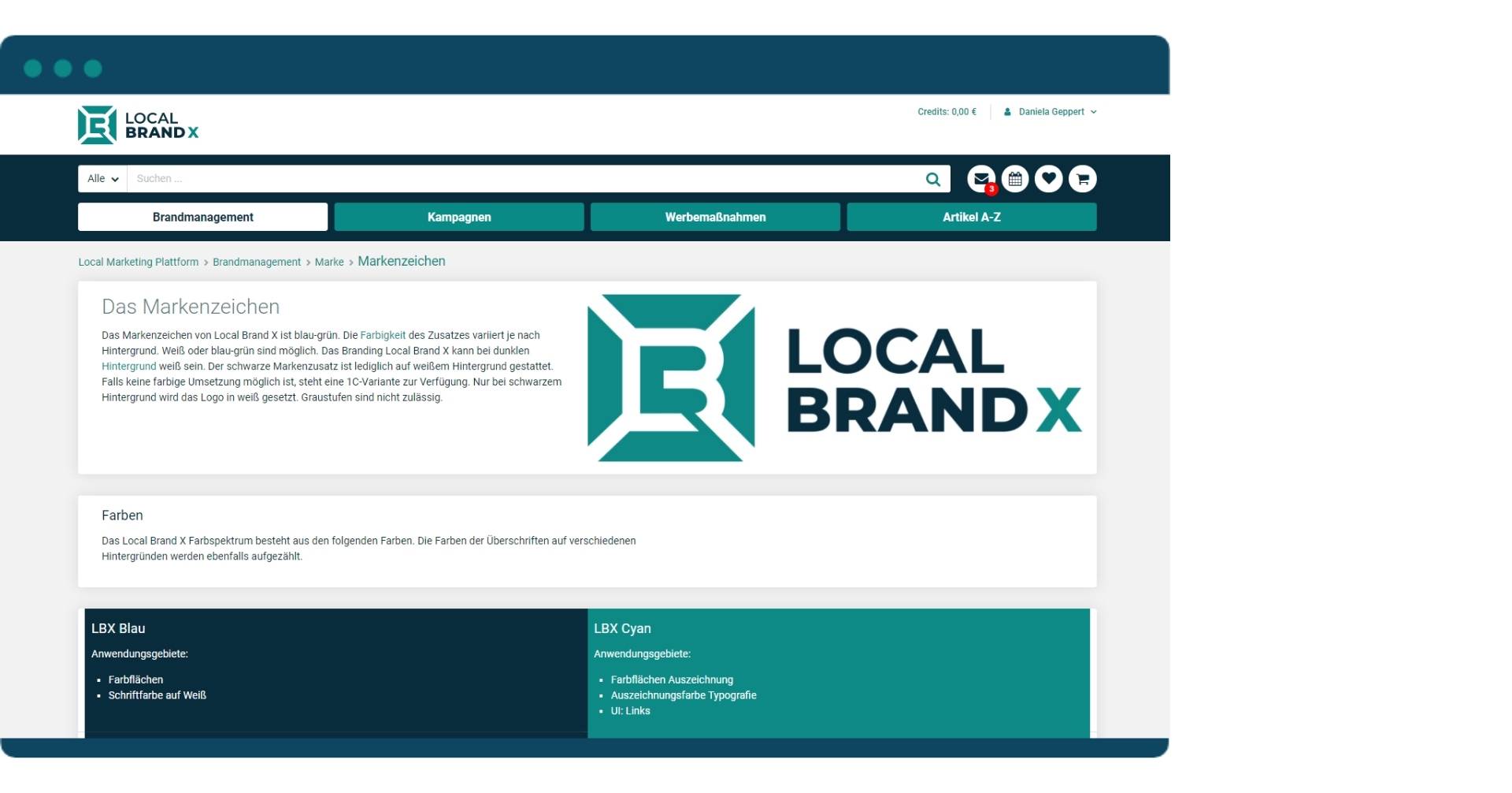 Brand Guide von Local Brand X
