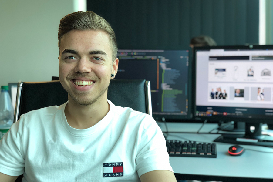 Vom Werkstudent zur Festanstellung! Interview mit Junior Developer Moritz
