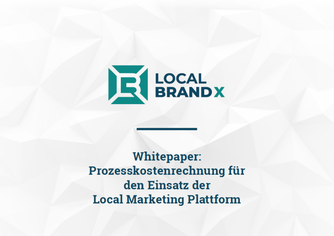 Whitepaper zur Prozesskostenabrechnung für den Einsatz der Local Marketing Plattform
