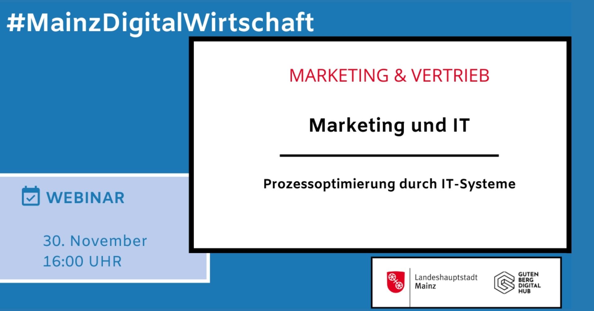 Marketing und IT Webinar Gutenberg Hub